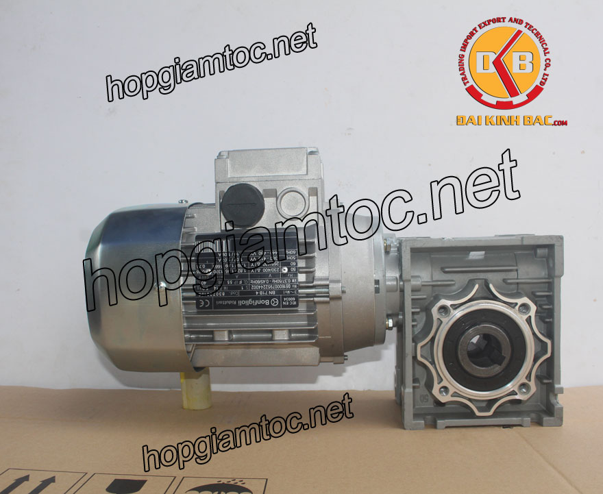 Motor giảm tốc cốt âm 0.55kw 1/7.5