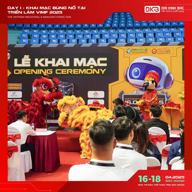 [DAY 1] – KHAI MẠC BÙNG NỔ TẠI TRIỂN LÃM VIMF 2025 – BẮC GIANG!