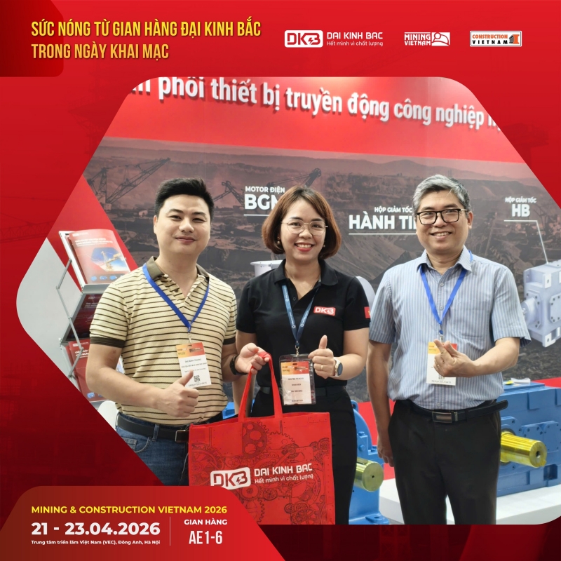 [DAY 1] – KHAI MẠC BÙNG NỔ TẠI TRIỂN LÃM MINING & CONCTRUCTION VIETNAM2026