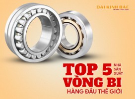 TOP 5 NHÀ SẢN XUẤT VÒNG BI - BẠC ĐẠN HÀNG ĐẦU THẾ GIỚI