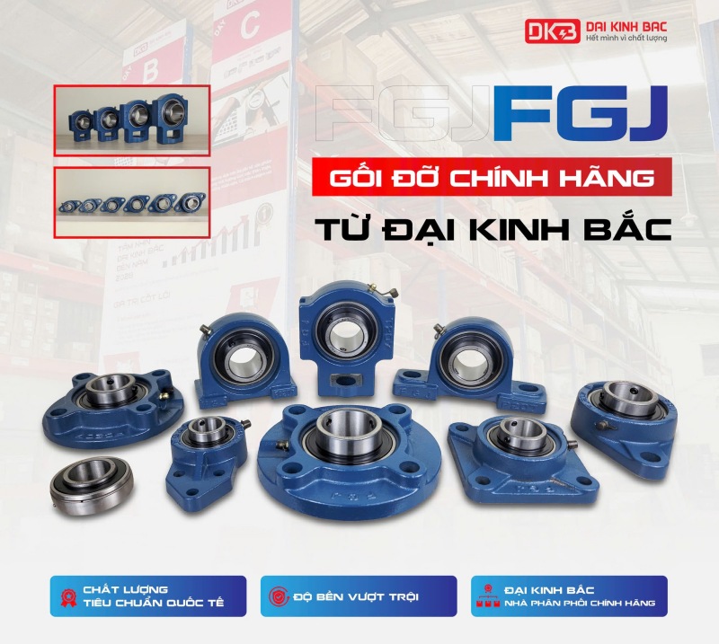 NÂNG CAO HIỆU SUẤT VỚI GỐI ĐỠ VÒNG BI FGJ - CHIA SẺ TỪ KỸ SƯ C