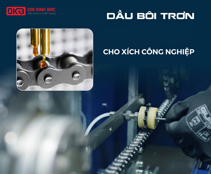 NÊN TRA DẦU MỠ CHO XÍCH CÔNG NGHIỆP BAO LÂU 1 LẦN?