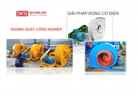 ĐỘNG CƠ ĐIỆN CHO NGÀNH QUẠT CÔNG NGHIỆP 