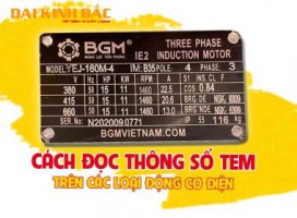 CÁCH ĐỌC CÁC THÔNG SỐ TRÊN TEM ĐỘNG CƠ ĐIỆN