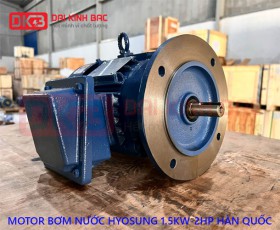 MOTOR BƠM NƯỚC 1.5KW - 2HP HYOSUNG HÀN QUỐC