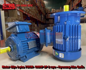 MOTOR ĐIỆN 3 PHA 75KW- 100HP 2P 2 CỰC HYOSUNG HÀN QUỐC