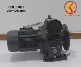 Motor điều tốc UDL B5 3.0kw 200~1000
