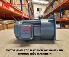 MOTOR GIẢM TỐC MẶT BÍCH GV WANSHSIN - THƯƠNG HIỆU WANSHSIN