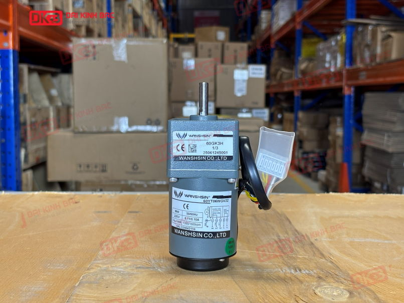 MOTOR GIẢM TỐC MINI WANSHSIN 06W 60YT06WGV22 + 60GK-3-H + WS-P 06W